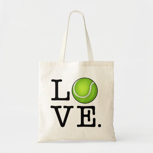 Tennis Love Tennis Fan Tote Bag (Voorkant)