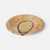 Tennis Love voor vrouwen Papieren Bordje (Gekanteld)