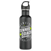 Tennis Lover Player Coach Player Quality Team Inst Waterfles (Voorkant)
