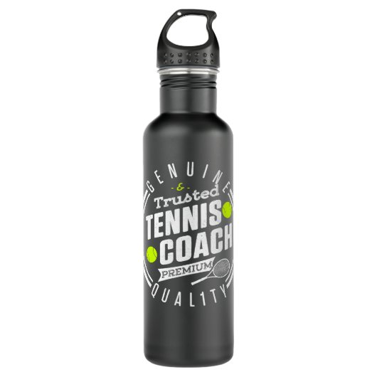 Tennis Lover Player Coach Player Quality Team Inst Waterfles (Voorkant)