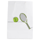 Tennis Lover | tennisgeschenk Medium Cadeauzakje (Achterkant)
