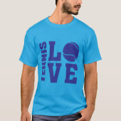 Tennis Lovers, Tennis LOVE, Tennis t-shirt (Voorkant)