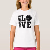 Tennis Lovers, Tennis LOVE, Tennis t-shirt (Voorkant)
