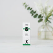 tennis : luchtster mini visitekaartje (Staand voorkant)