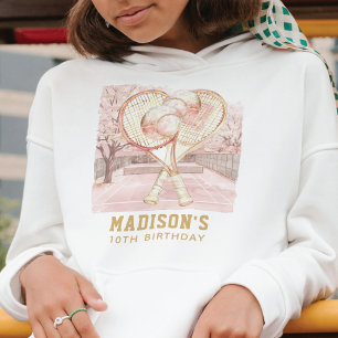 Tennis Luxury Girl Birthday Personalized