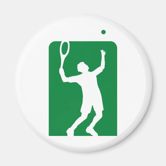 tennis magneet (Voorkant)