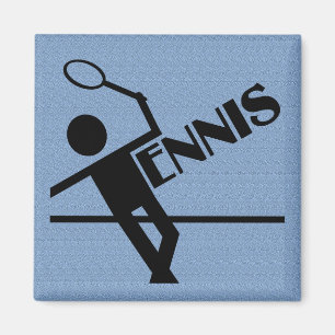 Tennis magnet, pas aan magneet
