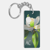 Tennis Magnolia, gepersonaliseerd Sleutelhanger (Voorkant Links)