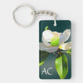 Tennis Magnolia, gepersonaliseerd Sleutelhanger (Voorkant)