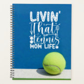 Tennis mam Levend tennis-tennismam Planner (Voorkant)