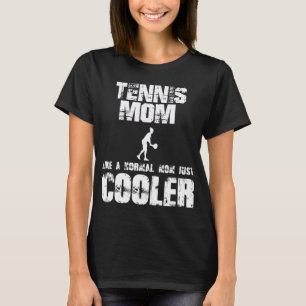 Tennis mam Moederdag Gift Tennis Player Ball T-shirt