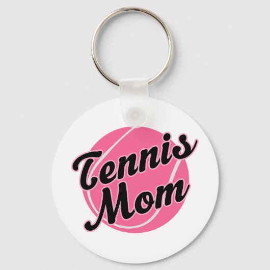 Tennis mama Gift Sleutelhanger (Voorkant)