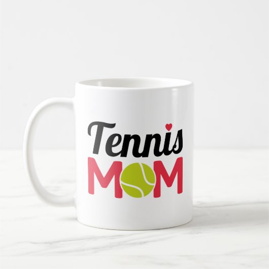 Tennis mama koffiemok (Links)