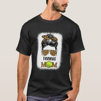 Tennis mama Leopard Cheetah Print T-shirt