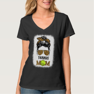 Tennis mama Leopard Cheetah Print T-shirt