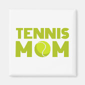 Tennis mama magneet (Voorkant)