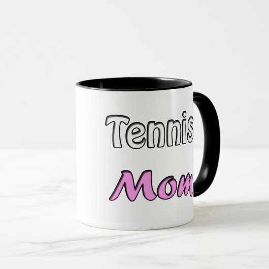 Tennis mama mok (Voorkant rechts)