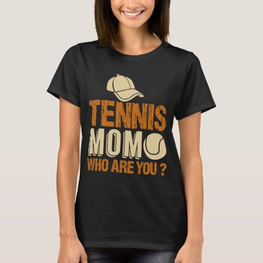 Tennis mama Shirt (Voorkant)