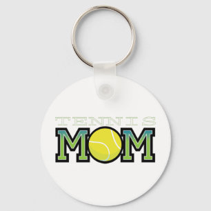 Tennis mama sleutelhanger