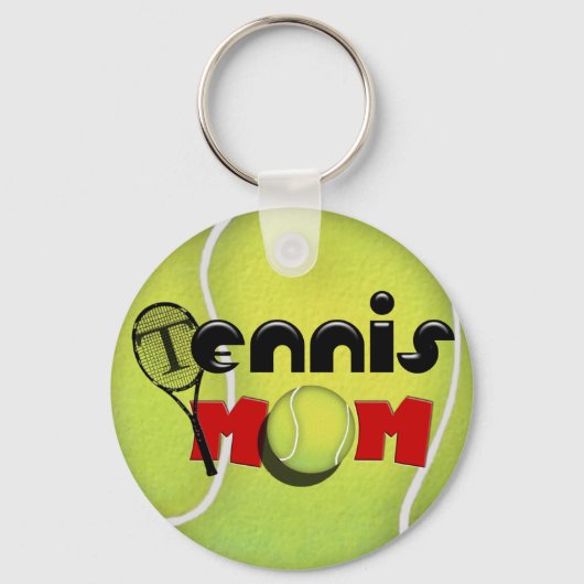 Tennis mama Sleutelhanger (Voorkant)