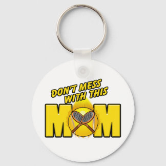 Tennis mama sleutelhanger