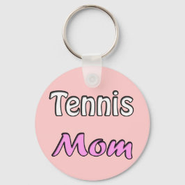 Tennis mama sleutelhanger