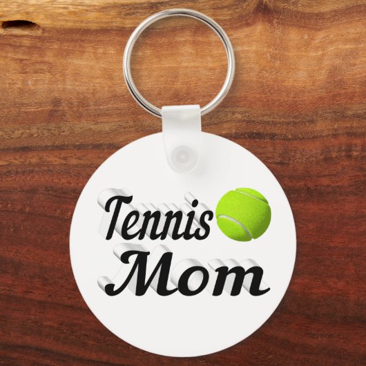 Tennis mama sleutelhanger (Achterkant)