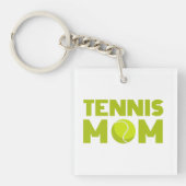 Tennis mama sleutelhanger (voorkant)