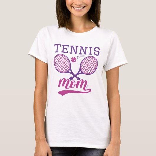 Tennis mama t-shirt (Voorkant)
