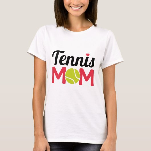 Tennis mama t-shirt (Voorkant)