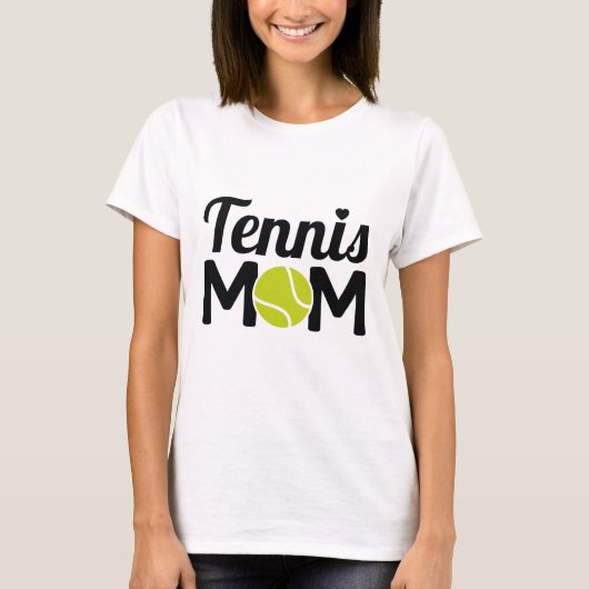 Tennis mama t-shirt (Voorkant)