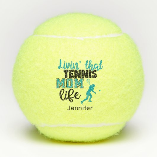 Tennis mama tennisballen (Voorkant)