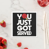 Tennis Mannen Butterfly Ping Pong Servet (Insitu)