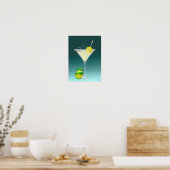 Tennis Martini, tennis Poster (Keuken)