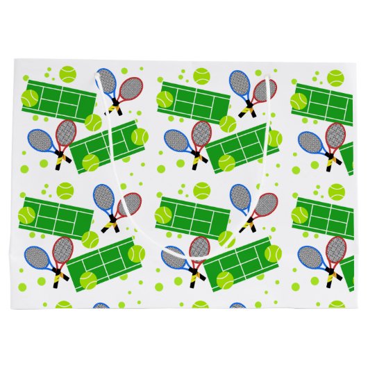 Tennis Match Groot Cadeauzakje (Achterkant)