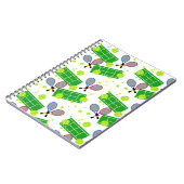 Tennis Match Notitieboek (Linkerzijde)