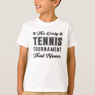 Tennis Match Racket Player Court Funny Gift Idee T-shirt