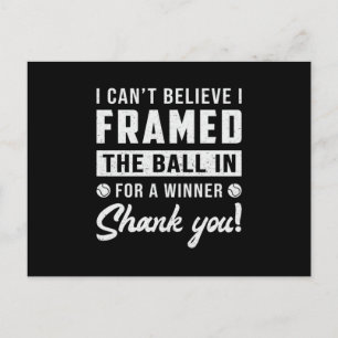 Tennis Match Racket Player Court Sports Funny Gift Briefkaart