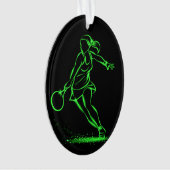 Tennis Medal Ornament (voorkant)