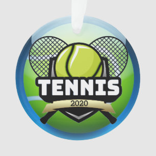 Tennis Medal Ornament