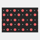 Tennis Meisje Roze Ballen Gift Inpakpapier Vel (Voorkant 3)