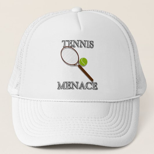 Tennis Menace Trucker Pet (Voorkant)
