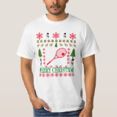 TENNIS MERRY CHRISTMAS ..png T-shirt (Voorkant)