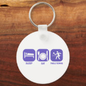 tennis met eettafel sleutelhanger (Voorkant)