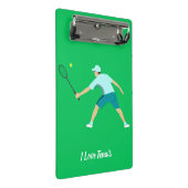 Tennis Mini Klembord (Schuin)