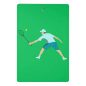 Tennis Mini Klembord (Achterkant)