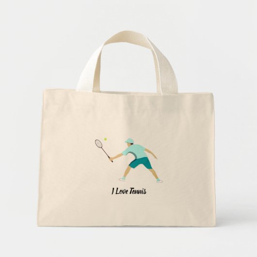 Tennis Mini Tote Bag (Voorkant)
