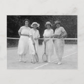 Tennis-Mode 1920 Briefkaart (Voorkant)