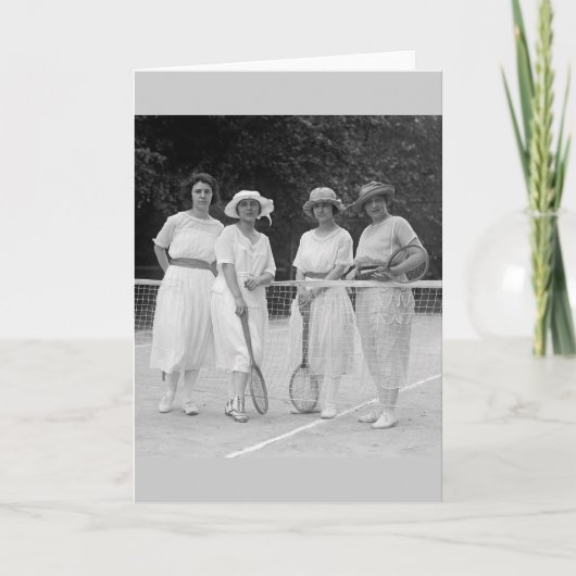Tennis-Mode 1920 Kaart (Voorkant)