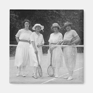 Tennis-Mode 1920 Magneet